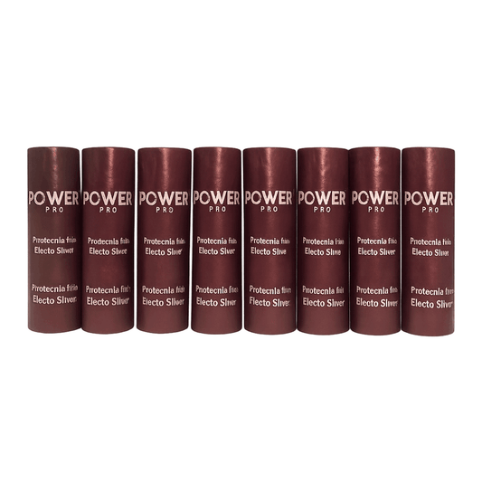 Caja x10 Cartucho de Pirotecnia Fría Plus | 3 Metros 30 Segundos Power Pro