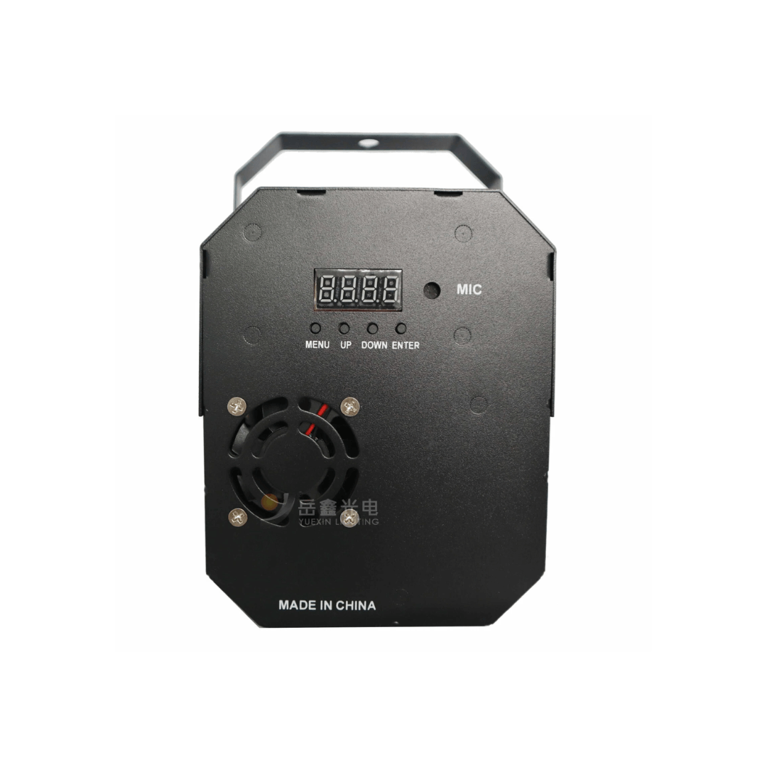 2en1 Mini Gobo + Láser RGBW - Luz Efecto Escénico Profesional 30W con Láser 150mW RG – DJ, Club & Fiesta