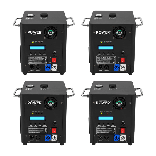 Kit x4 Máquinas Sparkular Power Pro 600W | Flightcase + Polvo de Titanio GRATIS