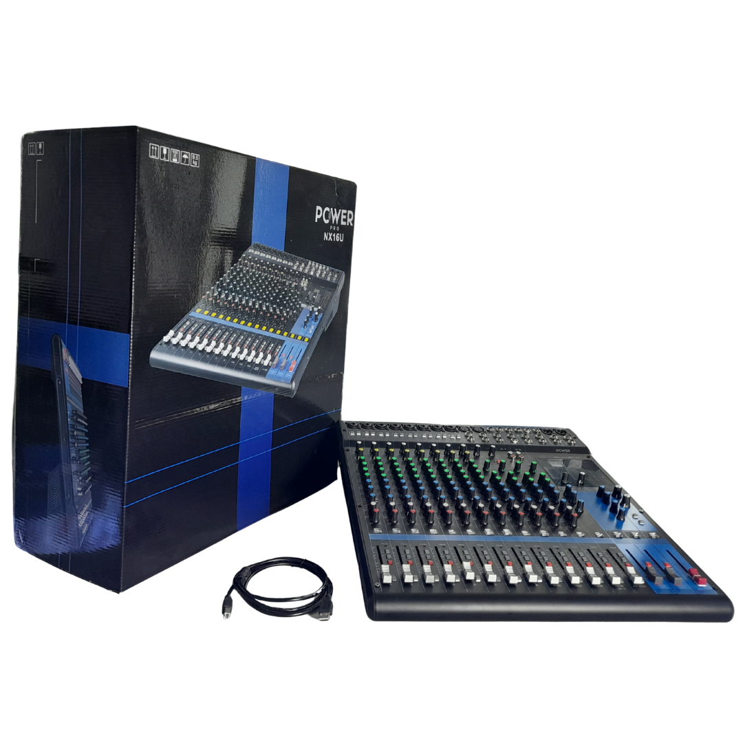NX16U POWER PRO | Consola Análoga 16 Canales