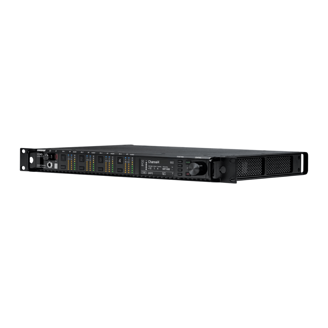 Shure AD4QUS-A | Receptor de 4 Canales
