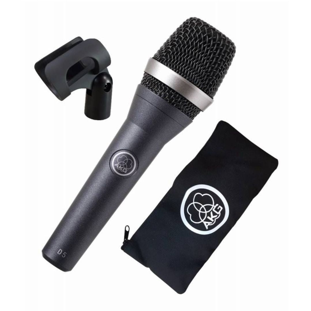 AKG D5 | Micrófono Dinámico Profesional Supercardioide para Voz