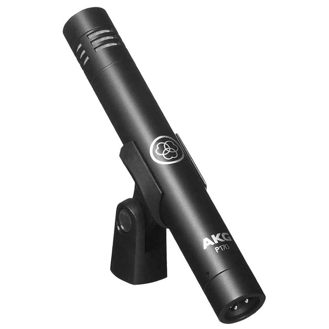 AKG Perception P170 | Micrófono de Condensador Profesional de Diafragma Pequeño