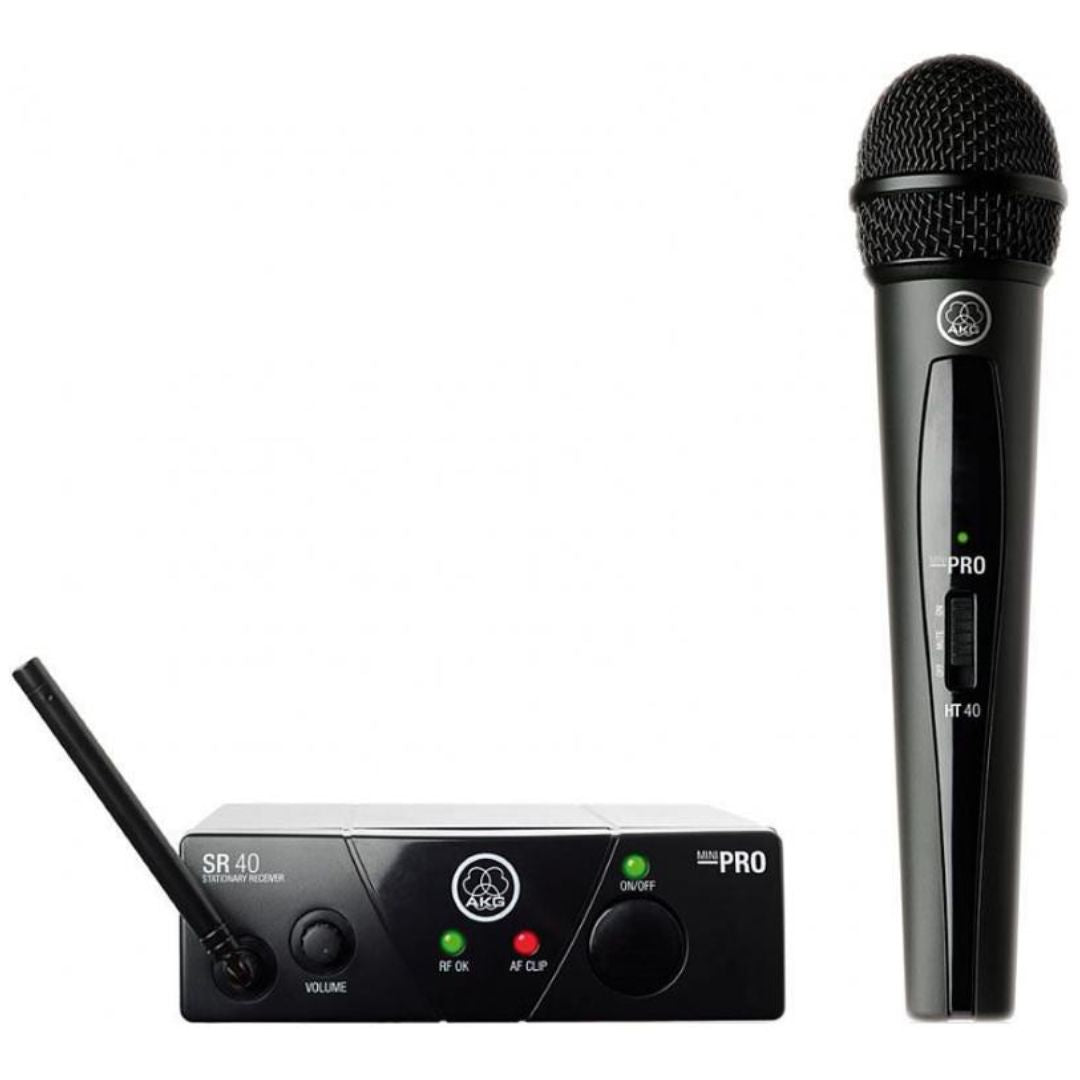 AKG WMS40 Mini Vocal Set US45A | Sistema de Micrófono Inalámbrico Profesional