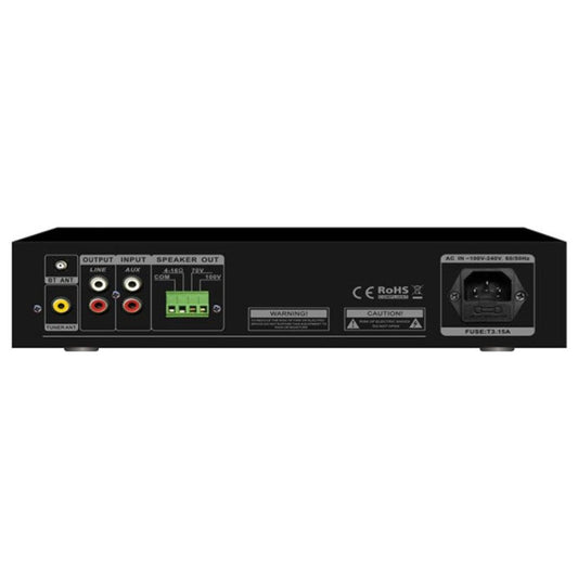 Audio Master AM-1120MD | Mezclador Amplificador con USB y Bluetooth 120W