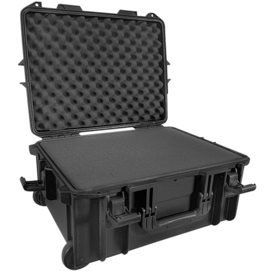 Audio Master AM-6002 | Maleta Plástica Tipo Pelican con Ruedas y Agarradera