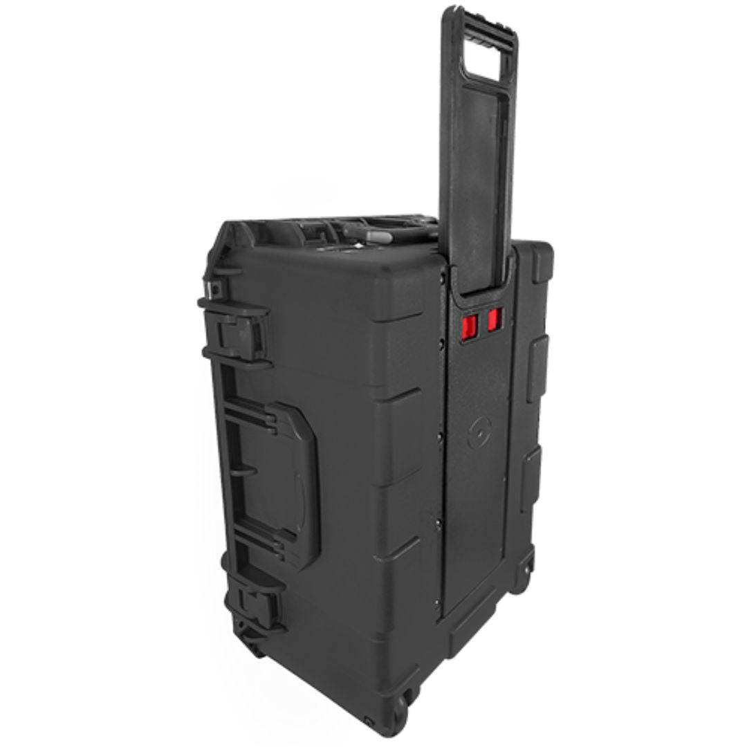 Audio Master AM-6006 | Maleta Plástica Tipo Pelican con Ruedas y Agarradera