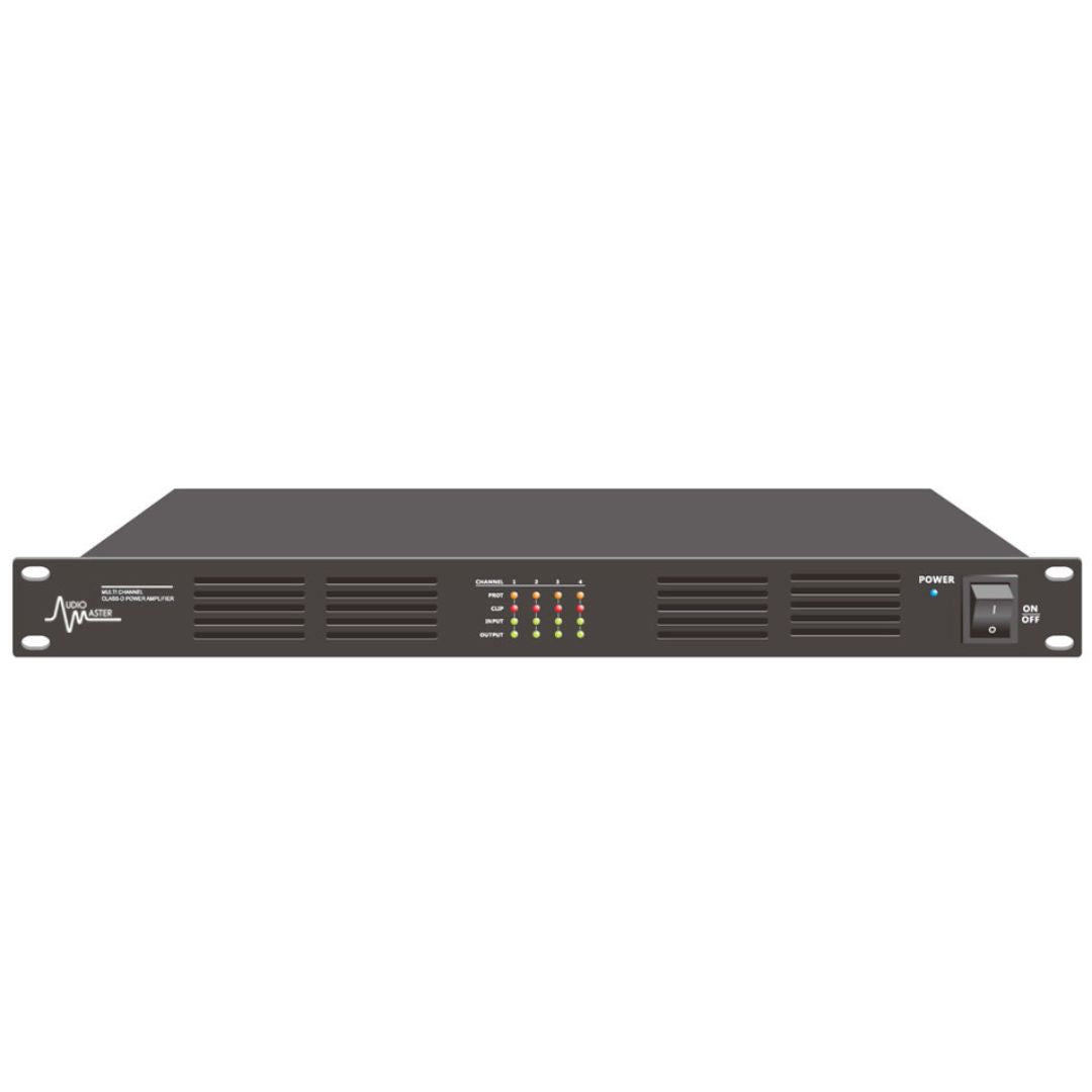 Audio Master AM-DA-4120 | Amplificador De Potencia Clase D 4 Canales