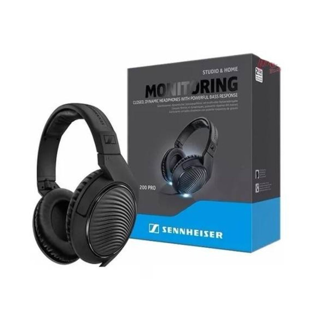 SENNHEISER HD 200 PRO | Audífonos de Monitoreo Cerrados Profesionales