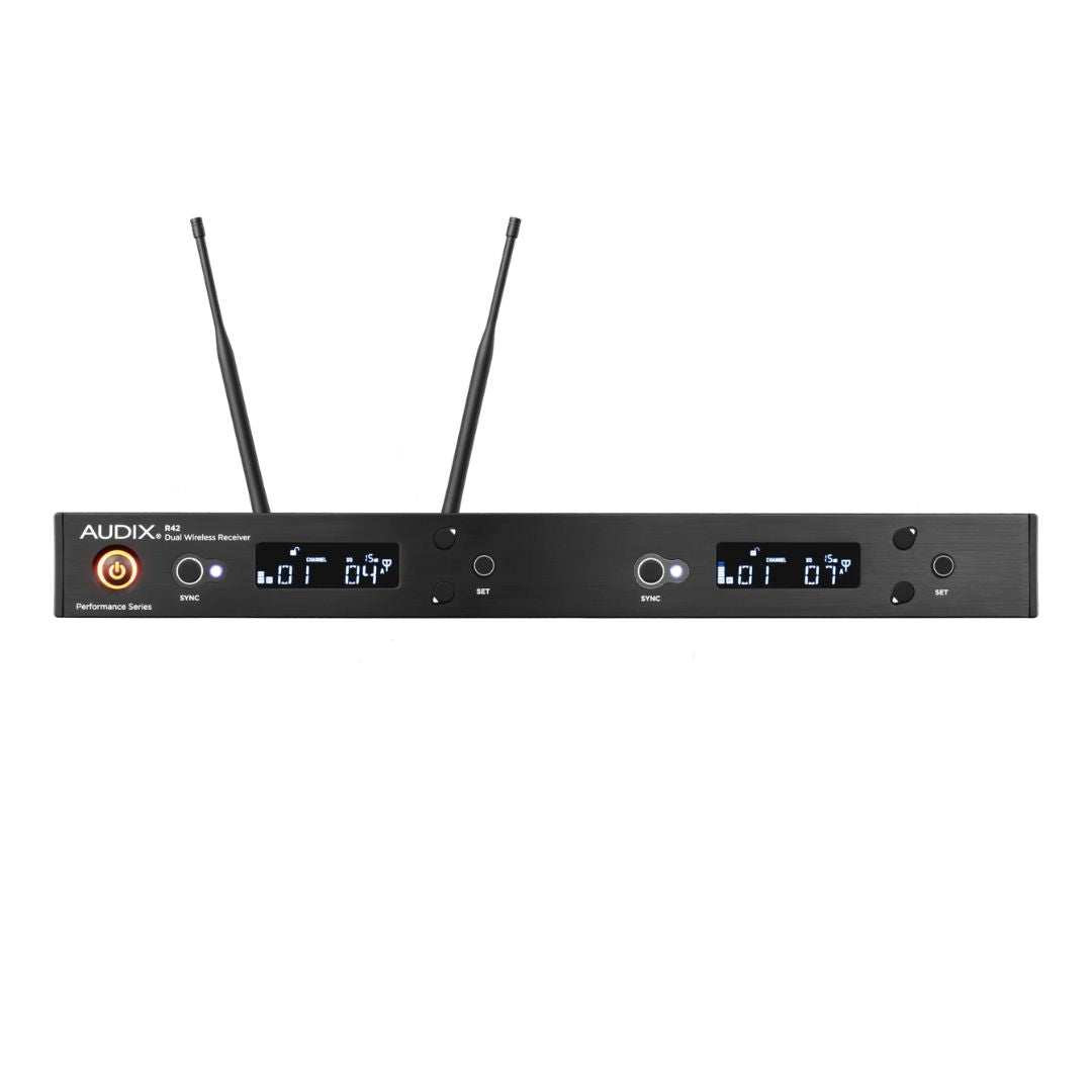 AUDIX AP42 OM5 | Sistema Inalámbrico Profesional con 2 Micrófonos de Mano