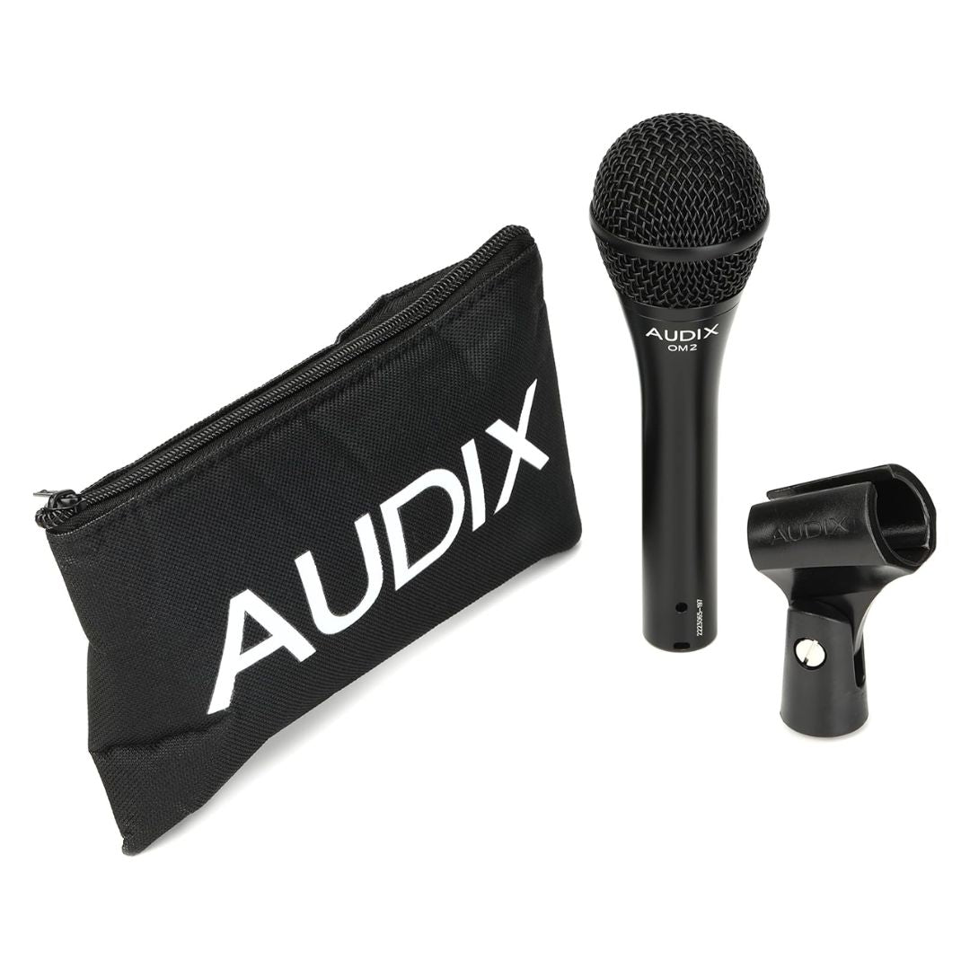 AUDIX OM2 | Micrófono Vocal Dinámico Hipercardioide
