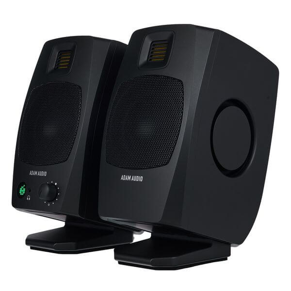 ADAM Audio D3V Black Par | Monitores Activos de Estudio USB-C 3.5”