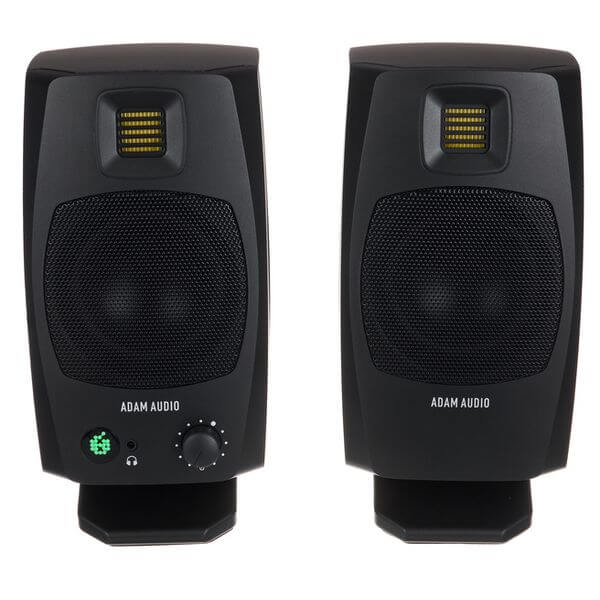 ADAM Audio D3V Black Par | Monitores Activos de Estudio USB-C 3.5”