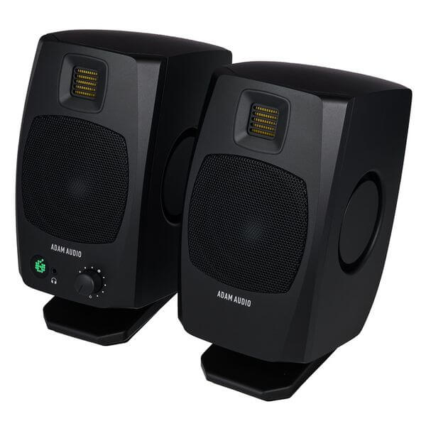 ADAM Audio D3V Black Par | Monitores Activos de Estudio USB-C 3.5”
