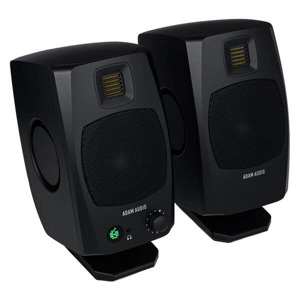 ADAM Audio D3V Black Par | Monitores Activos de Estudio USB-C 3.5”