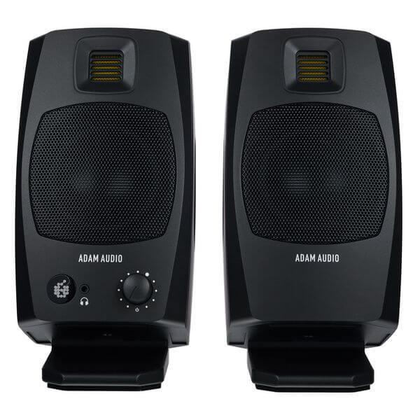 ADAM Audio D3V Black Par | Monitores Activos de Estudio USB-C 3.5”