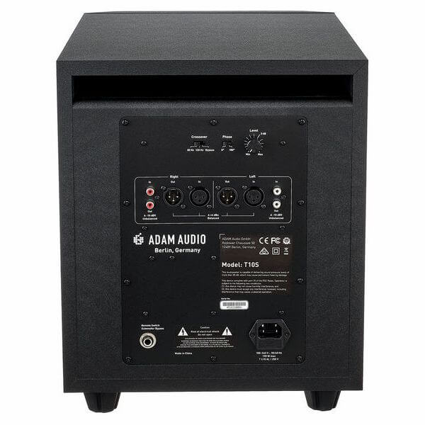 ADAM Audio T10S | Subwoofer Activo Para Estudio de 10” 130W Class-D
