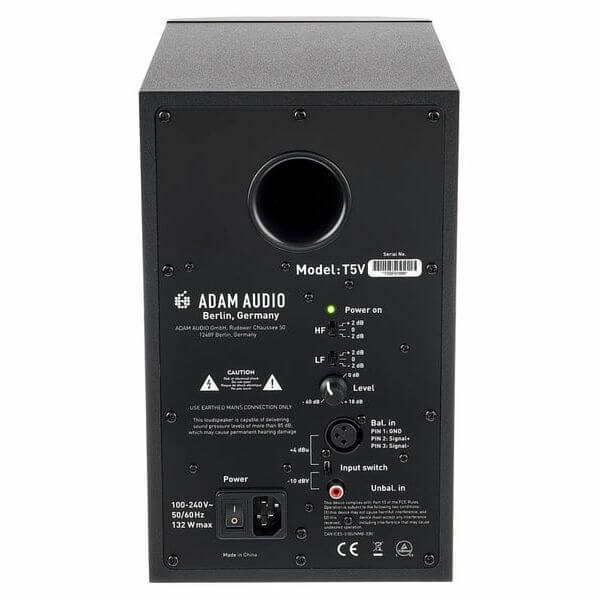 ADAM Audio T5V (Par)| Monitor Activo de Estudio Nearfield 5”