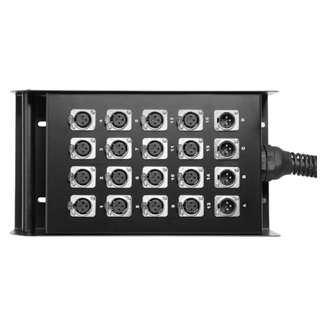 Adam Hall K20C15 | Medusa de Escenario 16 Envíos / 4 Retornos – 15 Metros