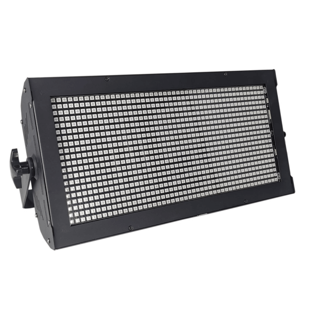 POWER PRO ATOMIC MARTIN STROBE RGB 3EN1 1000W LED - Luz Estroboscópica de Escenario Profesional con Efecto Wash + Racing + Flash RGB
