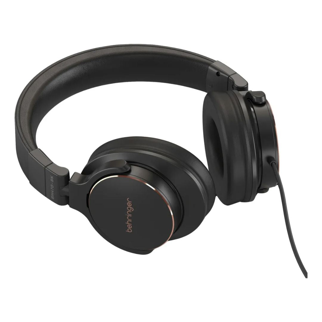 Behringer BH-470BK | Auriculares profesionales compactos para DJ y estudio