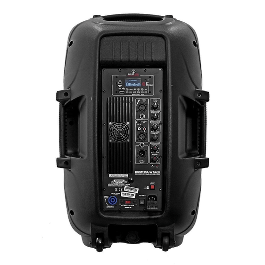 SONIC USA BOOM 15A-W MK4 | Caja Amplificada Activa de 15’’ con BT Estéreo y APP