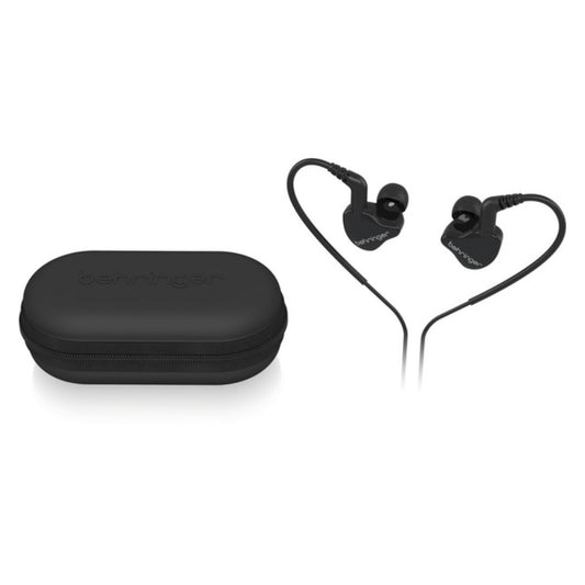 Behringer MO240-CK PRO | Auriculares In-Ear Profesionales de Doble Driver