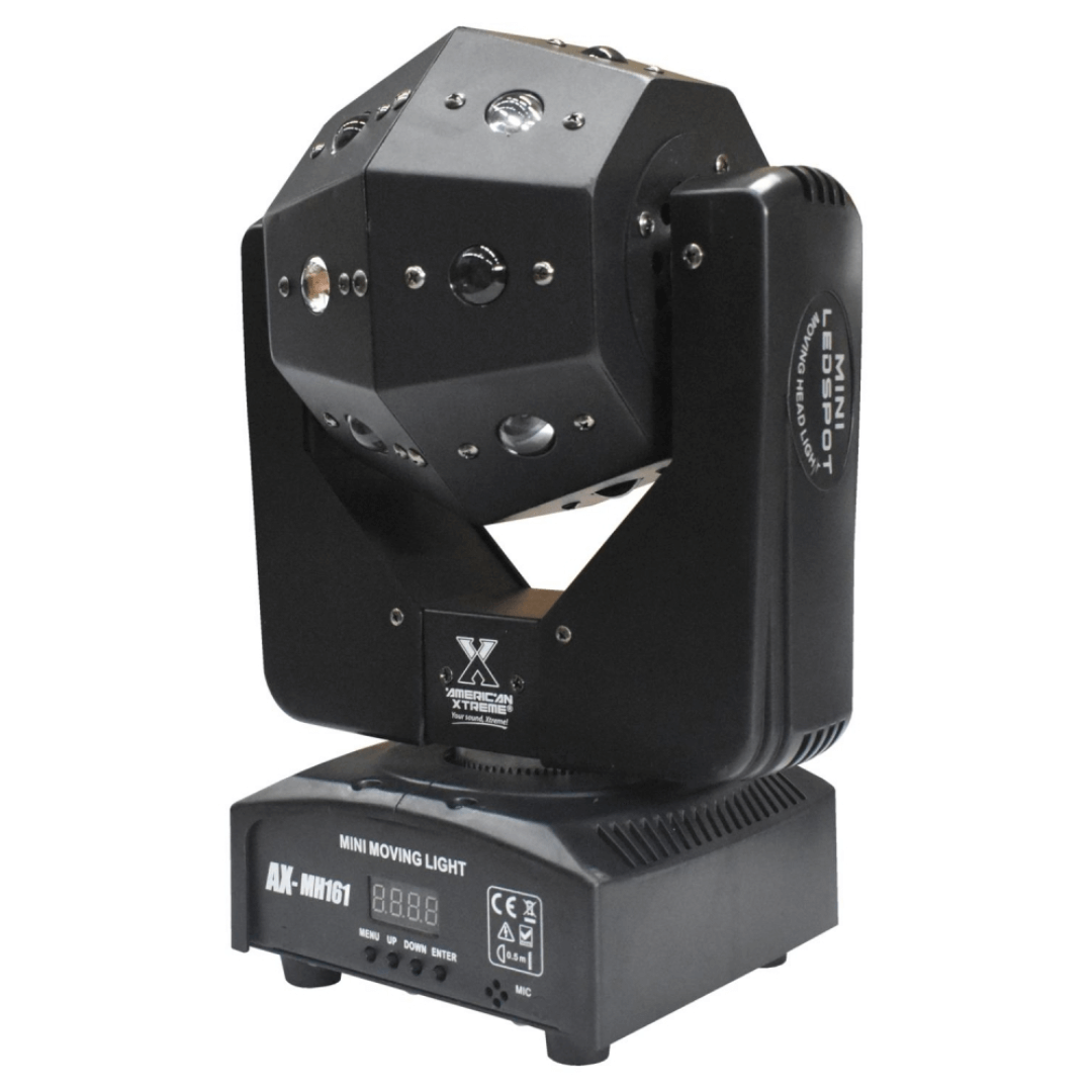 Bola Loca X16 LED RGBW – Efecto Beam Robótico con Giro Infinito