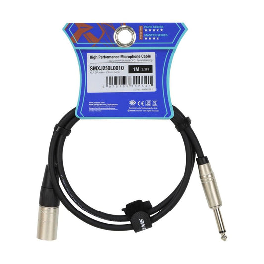 ROXTONE SMXJ250L0010 | CABLE P/MICROF. 1 PLUG 6.3 MN X 1 PLUG CANON 1MT
