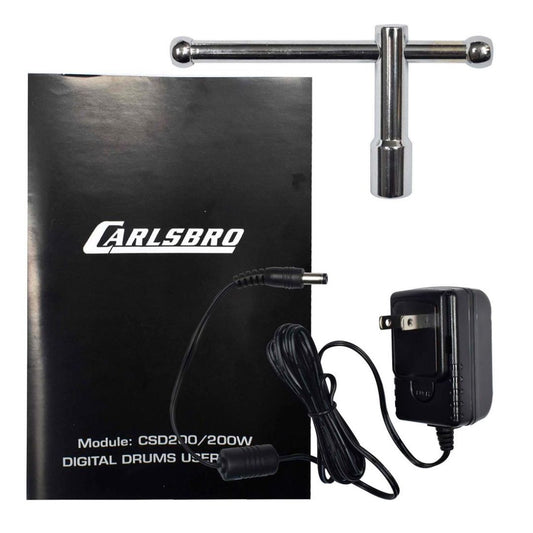 CARLSBRO CSD230 | Batería Electrónica 6 Tambores + 4 Platillos