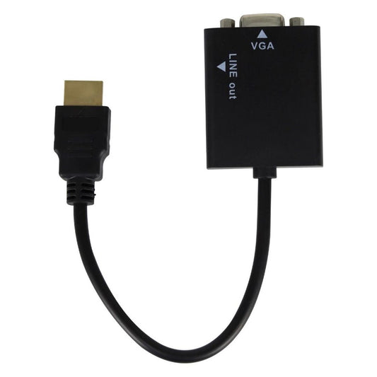 UNIVERSAL CV-102 | CONVERTIDOR HDMI A VGA/AUDIO C/CABLE