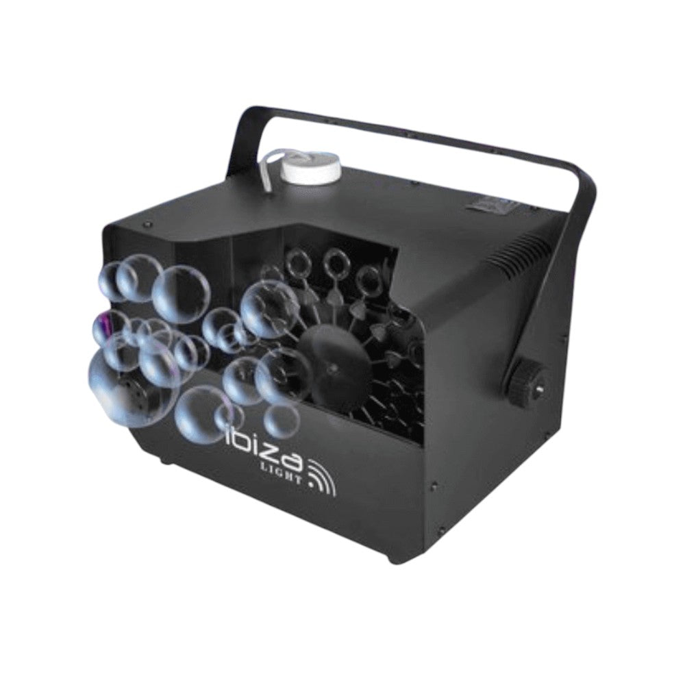 Cámara de Humo 400W + Máquina de Burbujas Incorporada | Efecto Doble con Control Inalámbrico (Wireless)