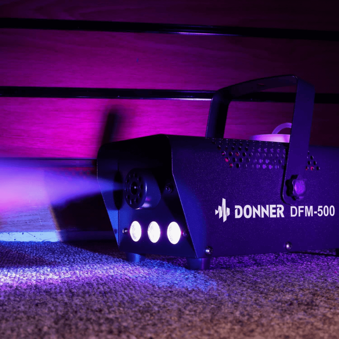 Cámara de Humo 600W + LED | Máquina de Niebla con Luces RGB y Control Inalámbrico