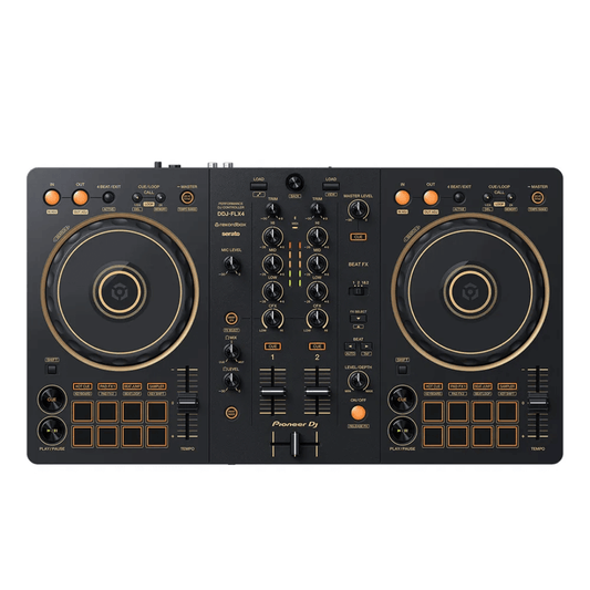 Pioneer DJ DDJ-FLX4/SXJ | Controlador DJ Profesional – Edición Dorada Limitada
