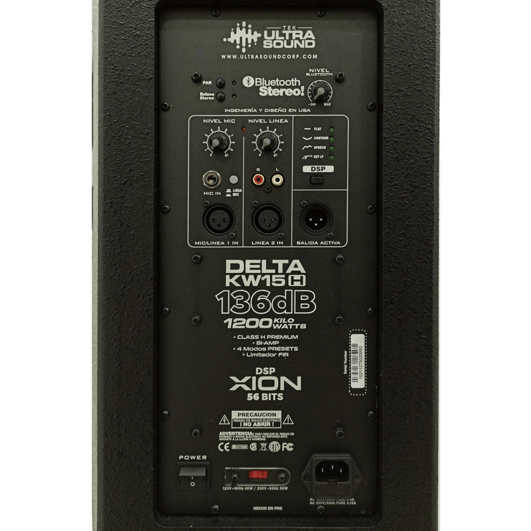 ULTRASOUND Delta KW15H | Caja Activa de 15’’