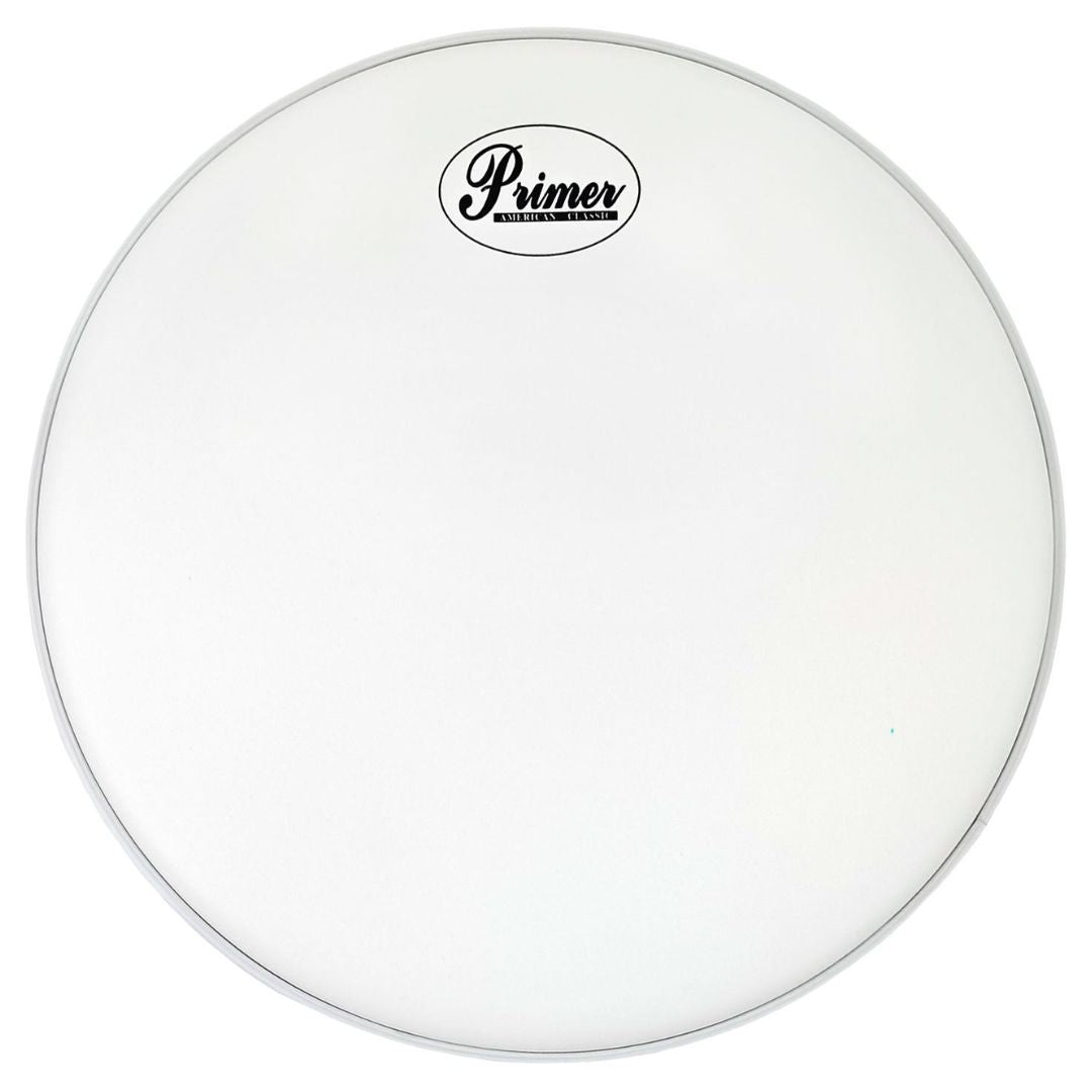 PRIMER DHE-103-14 / PHT-PR214WT | Parche Blanco 14″ x 25 mm para Redoblante