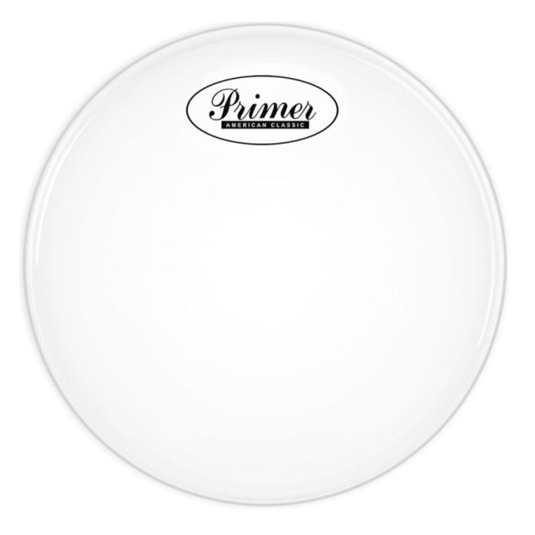 PRIMER DHE-103-22 / PHZ-PR222WT | Parche Blanco 22″ x 25 mm para Bombo