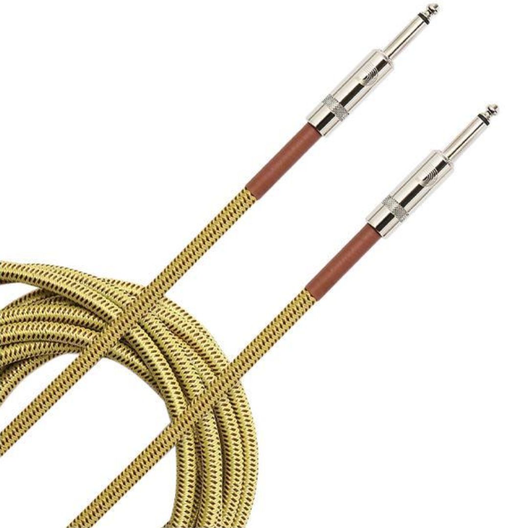 D’Addario PW-BG-20TW | Cable Trenzado Profesional para