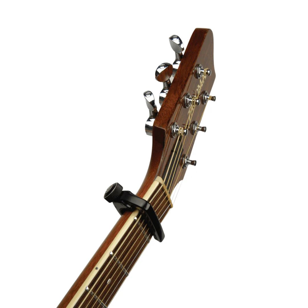 D’Addario PW-CP-07 | Capo NS Lite Universal para Guitarra con Ajuste Micrométrico