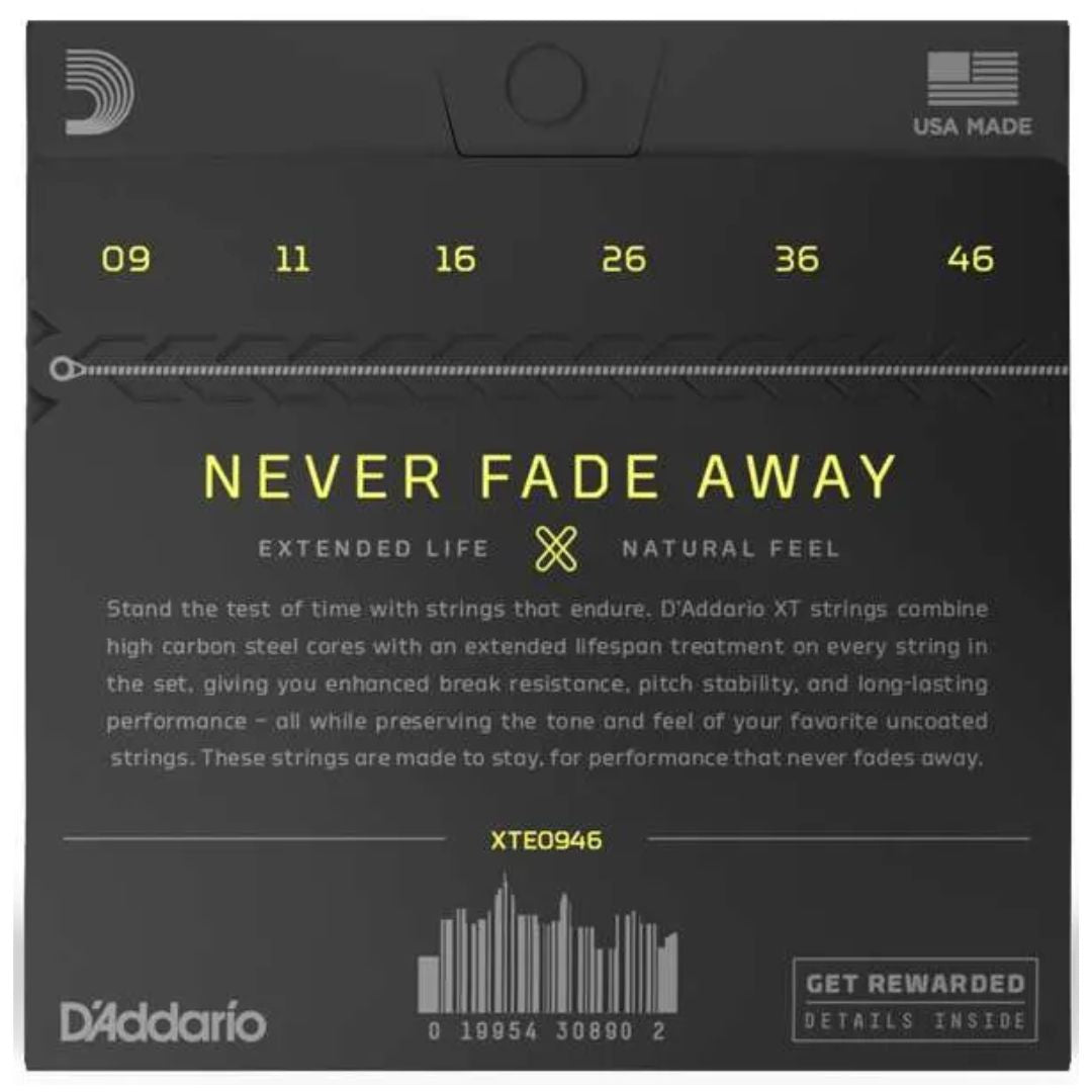 D’Addario XTE0946 | Cuerdas para Guitarra Eléctrica Nickel Super Light Top
