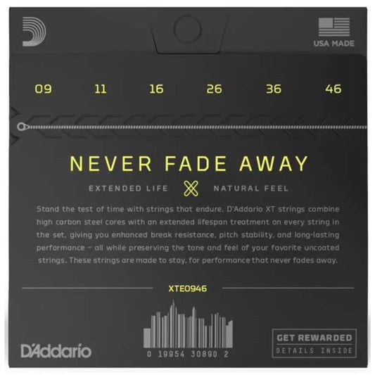 D’Addario XTE0946 | Cuerdas para Guitarra Eléctrica Nickel Super Light Top