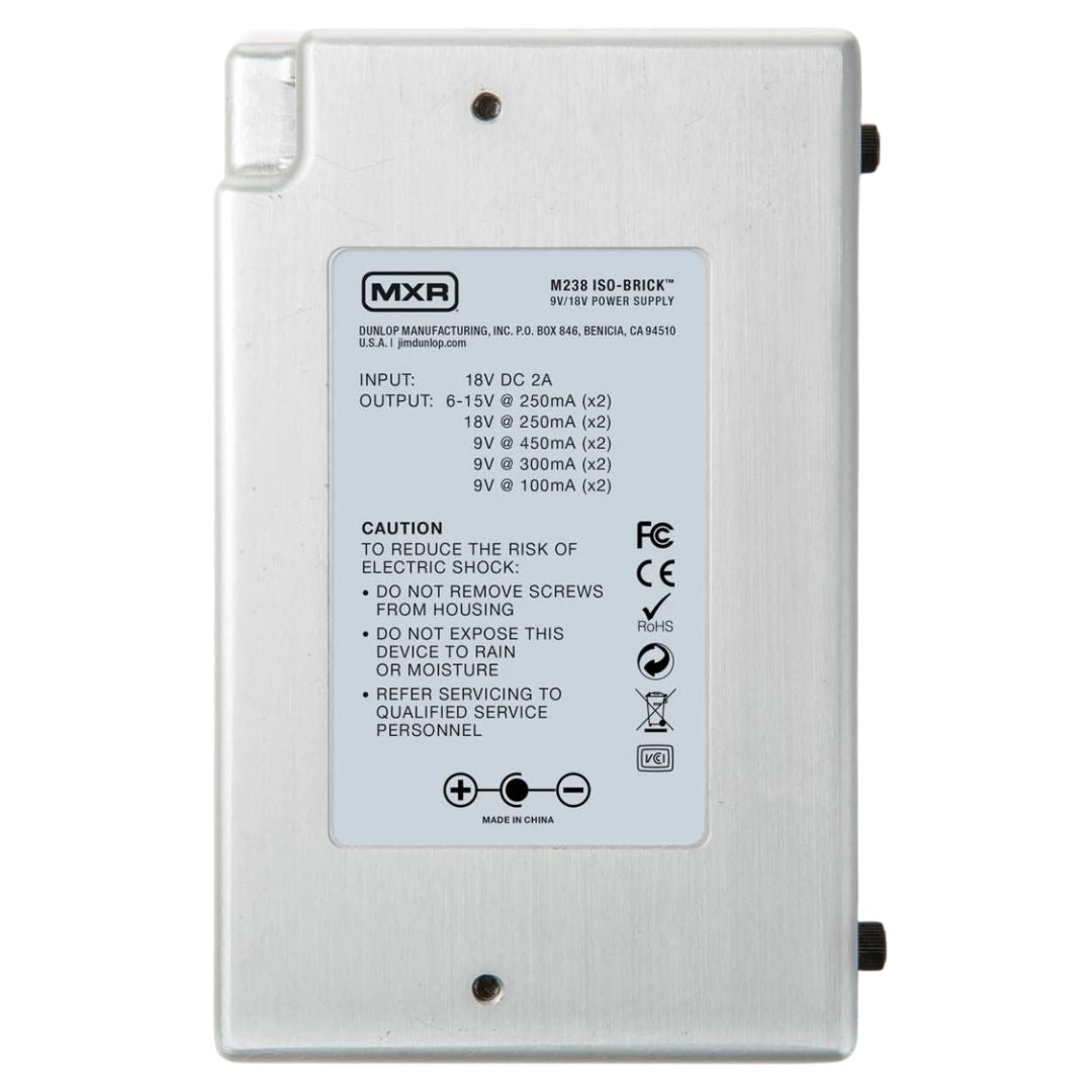 Dunlop MXR M238 ISO-Brick | Fuente de Alimentación Profesional para Pedales de Efectos