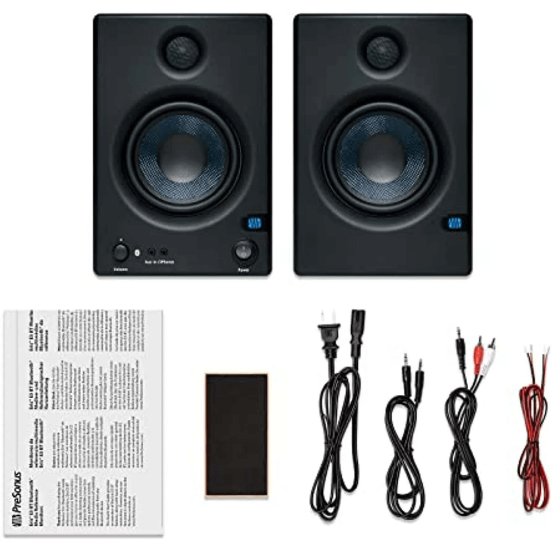 PreSonus ERIS 5 BT (Par) | Monitores Activos de Estudio Bluetooth 5.25”