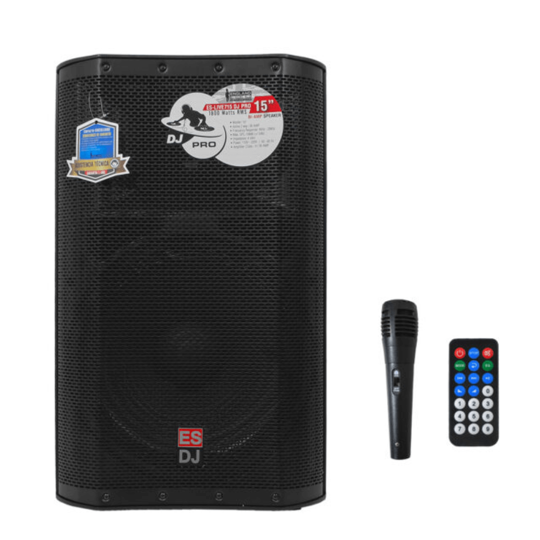 England Sound ES-LIVE 715 DJ PRO | Caja Activa Profesional de 15″