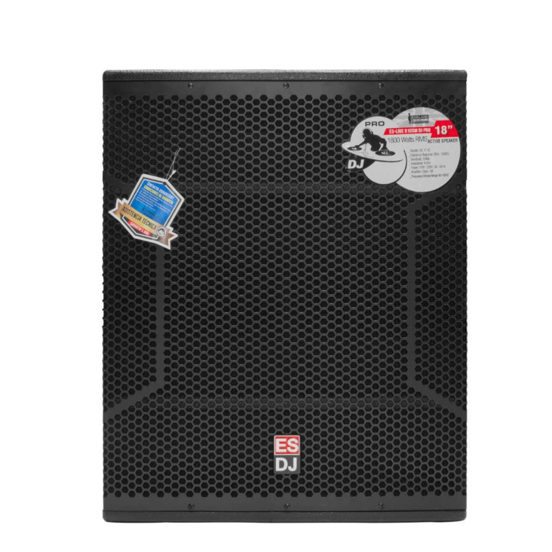 England Sound ES-LIVE 818 SW DJ PRO | Sub Bajo Activo Profesional 18″