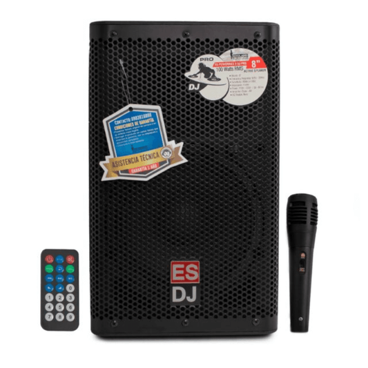 England Sound ES-POWERMAX 8-DJ PRO | Caja Activa Profesional de 8″