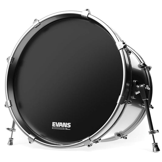EVANS BD22RB | Parche EQ3 Resonant Black 22” para Bombo