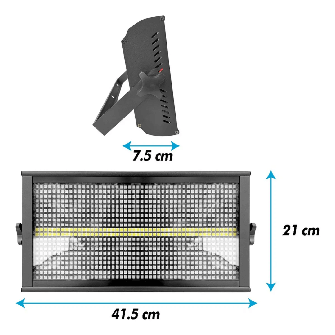 Estrobo ATOMIC 8+8 RGB Slim - Panel Estroboscópico Profesional RGBW DMX512