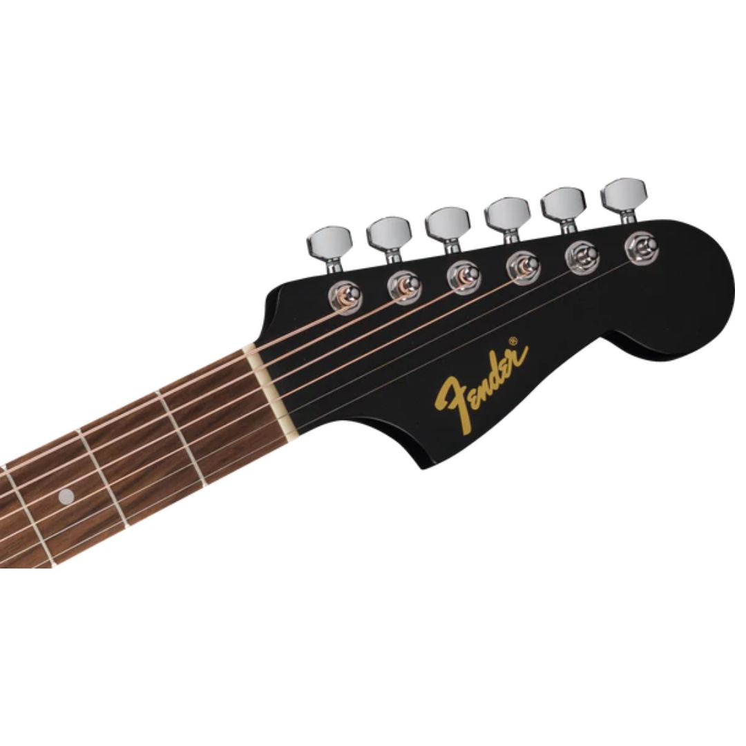 FENDER California Debut Redondo CE Black | Guitarra Electroacústica Profesional