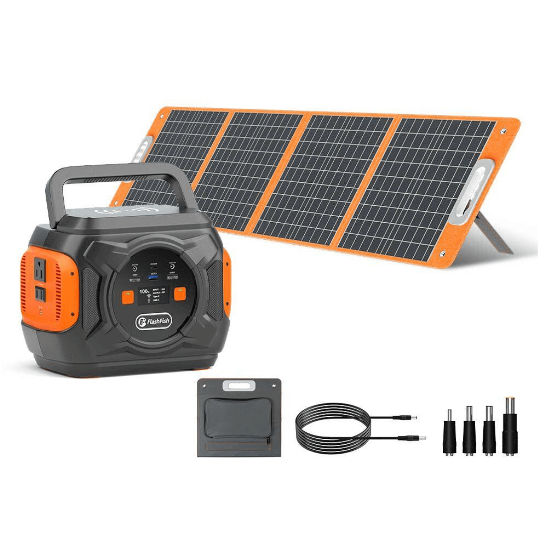 FlashFish A301 | Estación de Energía Portátil 320W – 292Wh / 80.000mAh